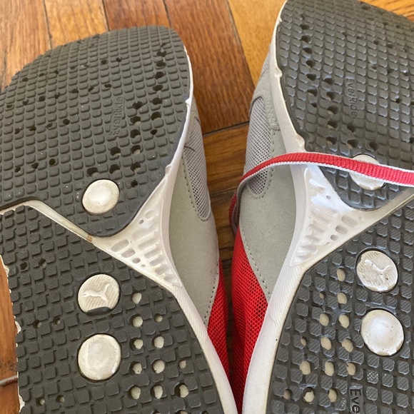 PUMA RED GREY Sneakers 10 CHIC GORG GR8UC UNIQUE - Picture 4 of 8